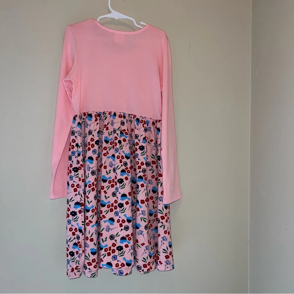 NWT Hanna Andersson Pink Floral Printed Dress